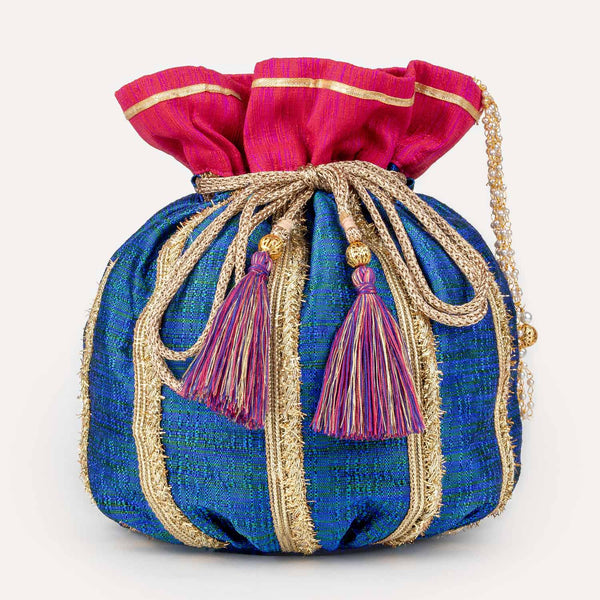  Mor Pankh Potli Bag By Mesmerize India