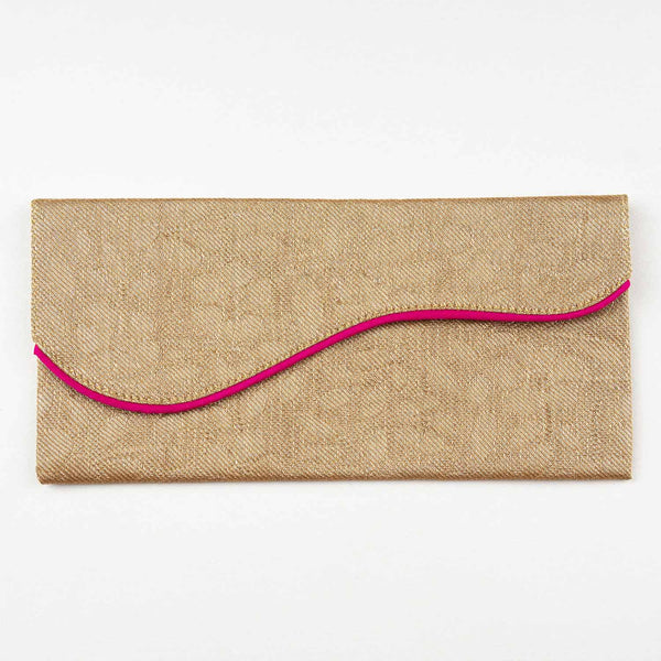 Rose Gold Reusable Cloth Envelope